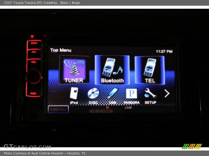 Black / Beige 2007 Toyota Tundra SR5 CrewMax