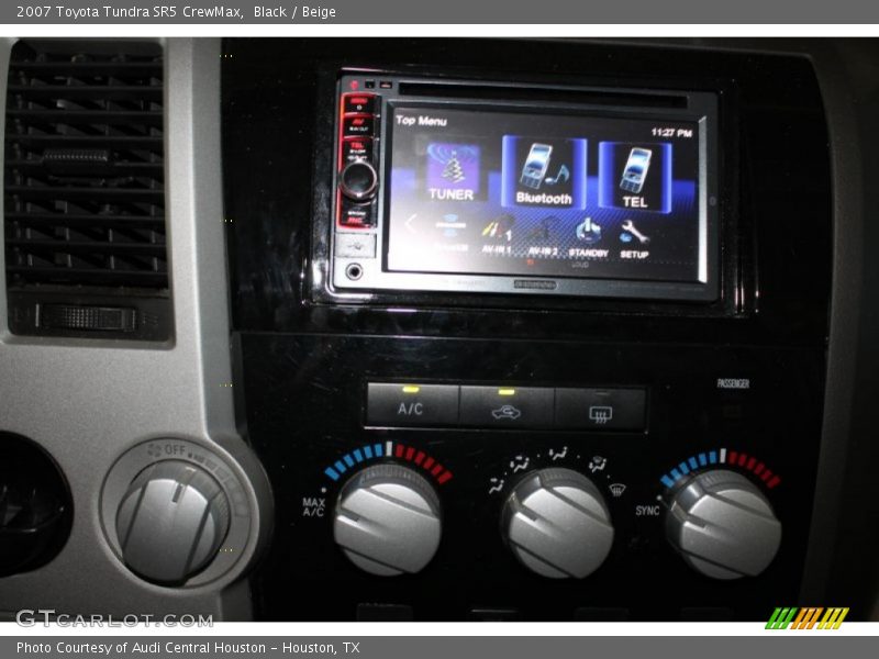 Black / Beige 2007 Toyota Tundra SR5 CrewMax