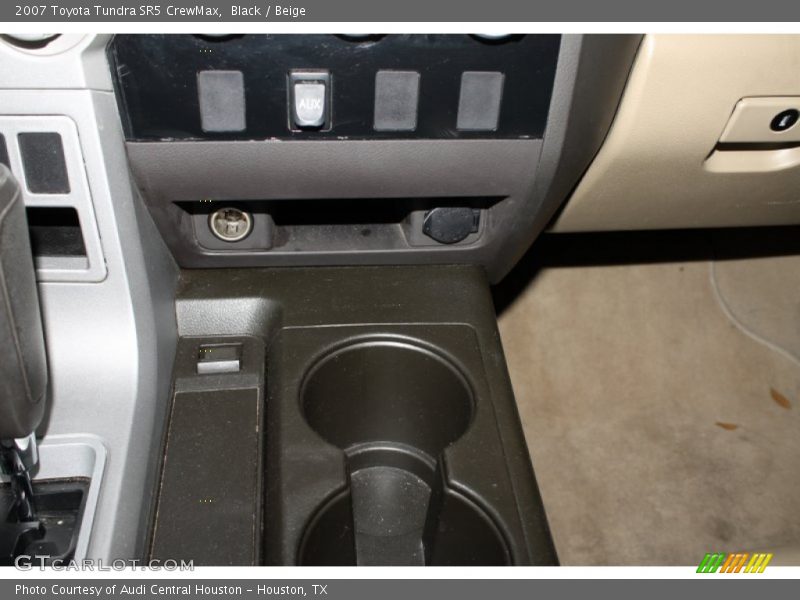Black / Beige 2007 Toyota Tundra SR5 CrewMax