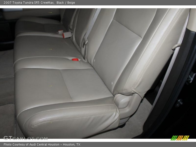 Black / Beige 2007 Toyota Tundra SR5 CrewMax