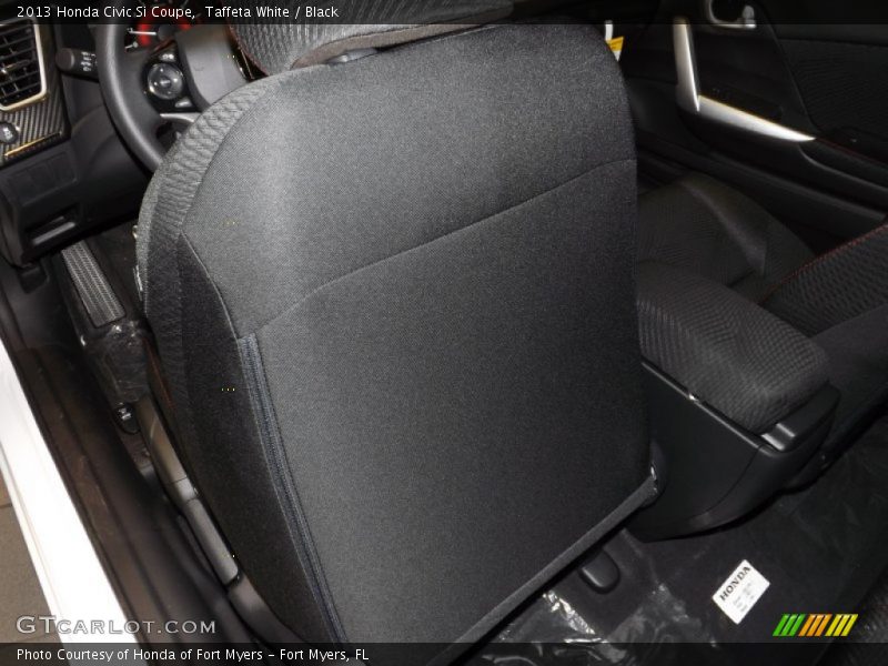 Taffeta White / Black 2013 Honda Civic Si Coupe