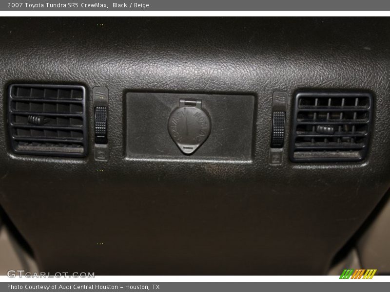 Black / Beige 2007 Toyota Tundra SR5 CrewMax