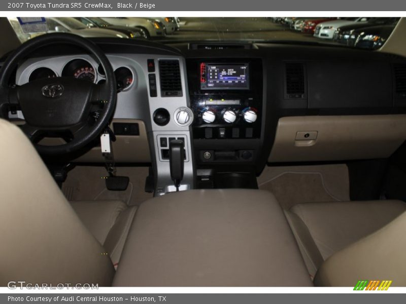Black / Beige 2007 Toyota Tundra SR5 CrewMax