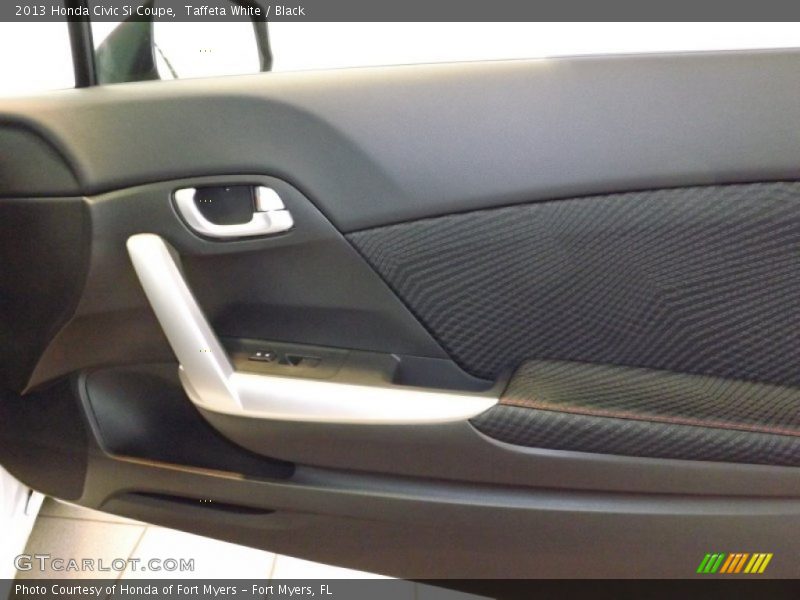 Taffeta White / Black 2013 Honda Civic Si Coupe