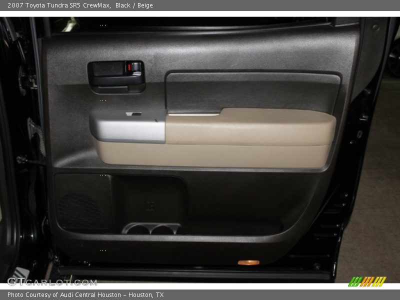 Black / Beige 2007 Toyota Tundra SR5 CrewMax
