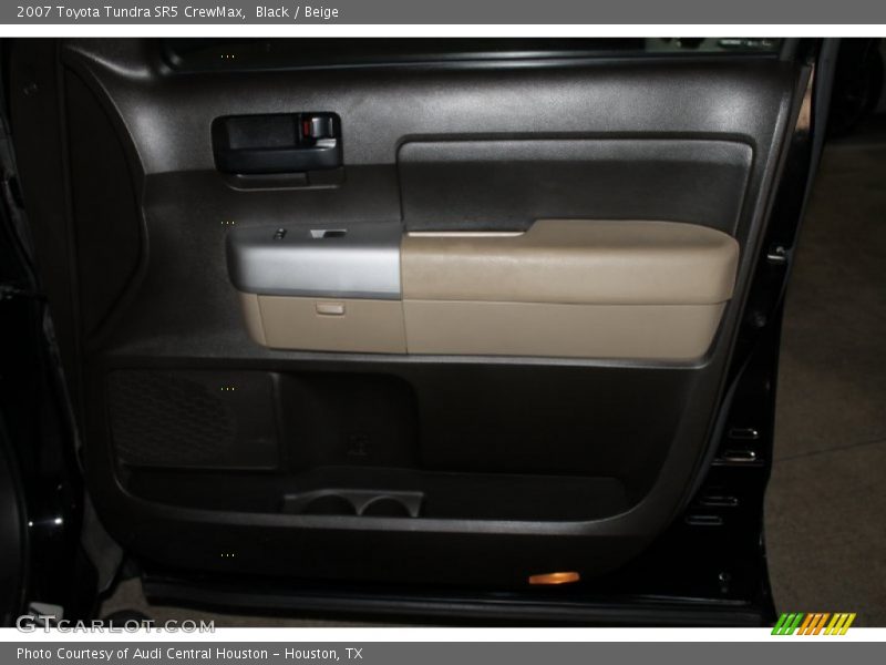 Black / Beige 2007 Toyota Tundra SR5 CrewMax