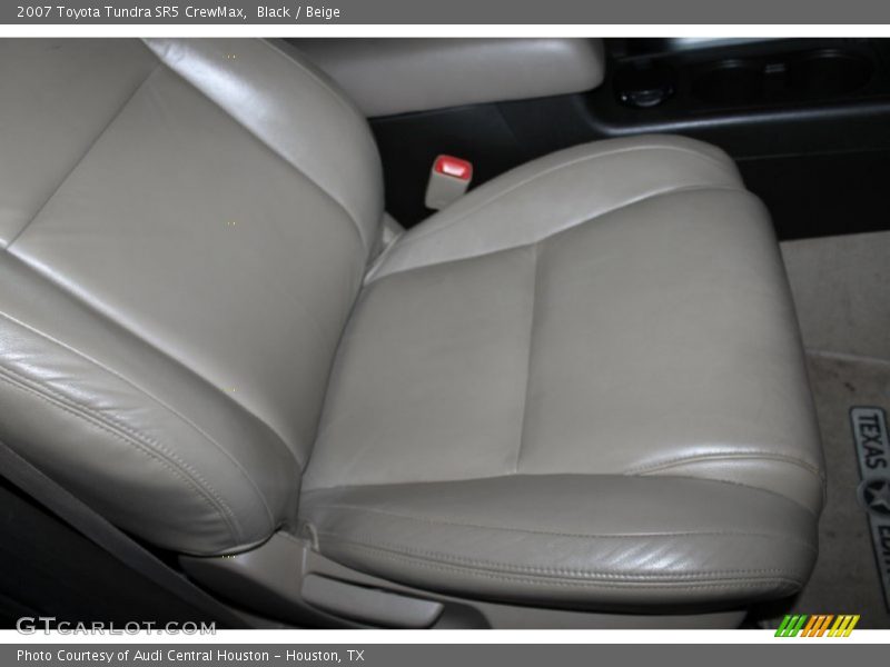 Black / Beige 2007 Toyota Tundra SR5 CrewMax