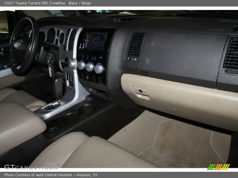 Black / Beige 2007 Toyota Tundra SR5 CrewMax