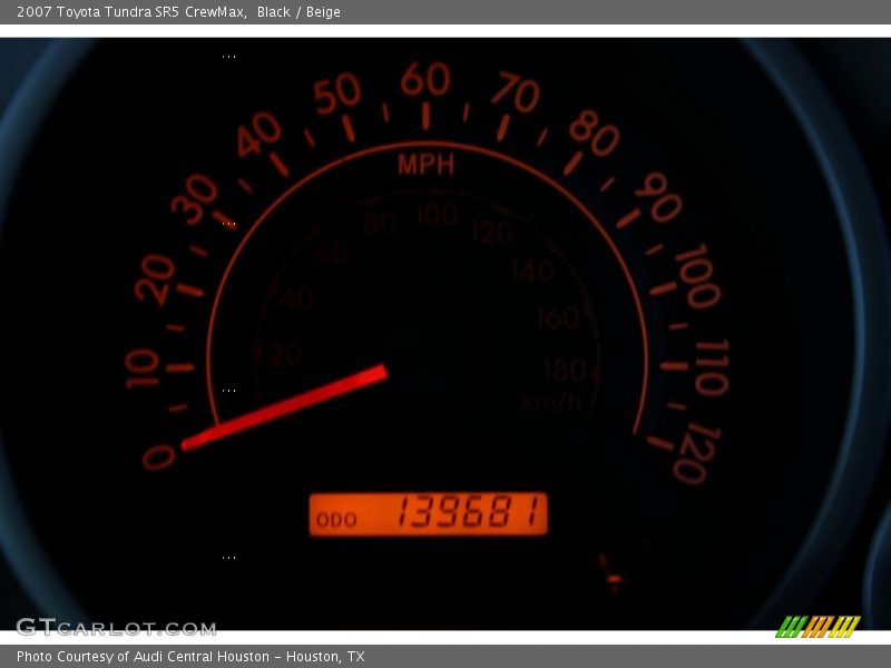 Black / Beige 2007 Toyota Tundra SR5 CrewMax