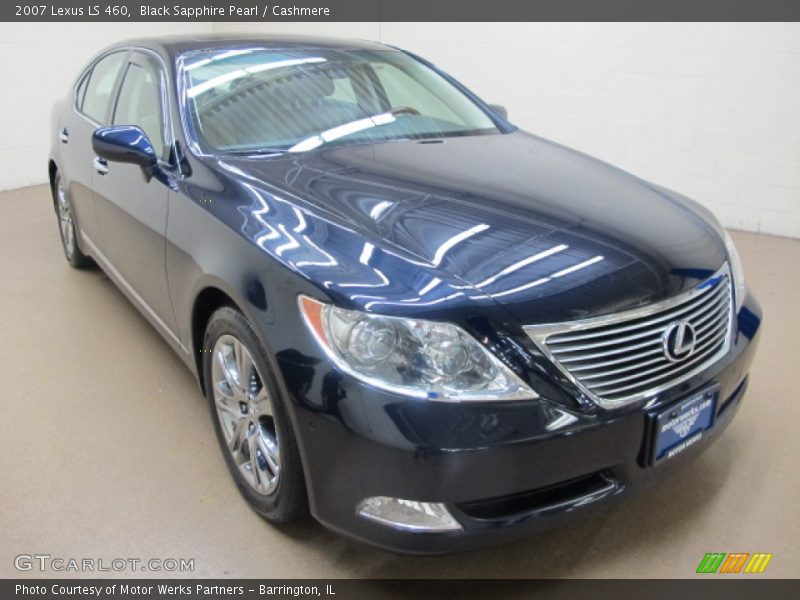 Black Sapphire Pearl / Cashmere 2007 Lexus LS 460