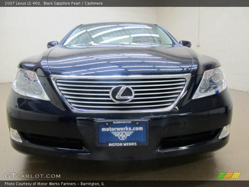 Black Sapphire Pearl / Cashmere 2007 Lexus LS 460