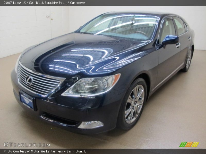 Black Sapphire Pearl / Cashmere 2007 Lexus LS 460