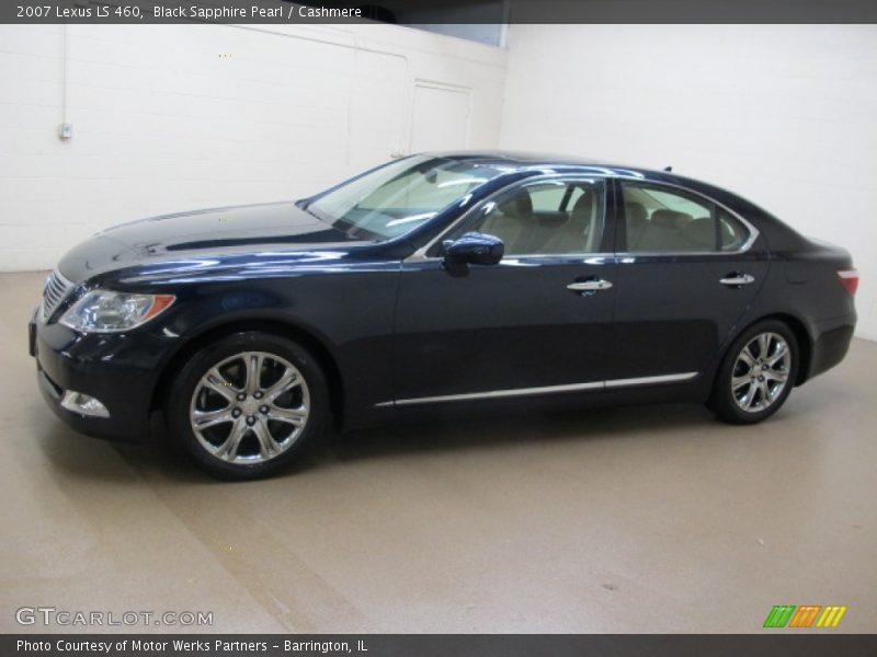 Black Sapphire Pearl / Cashmere 2007 Lexus LS 460