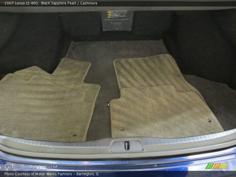 Black Sapphire Pearl / Cashmere 2007 Lexus LS 460
