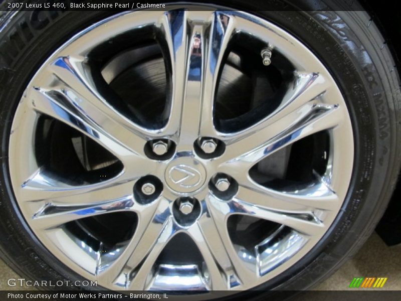 Black Sapphire Pearl / Cashmere 2007 Lexus LS 460