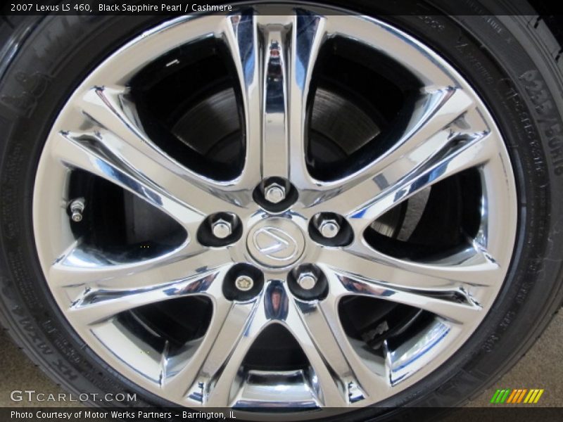 Black Sapphire Pearl / Cashmere 2007 Lexus LS 460