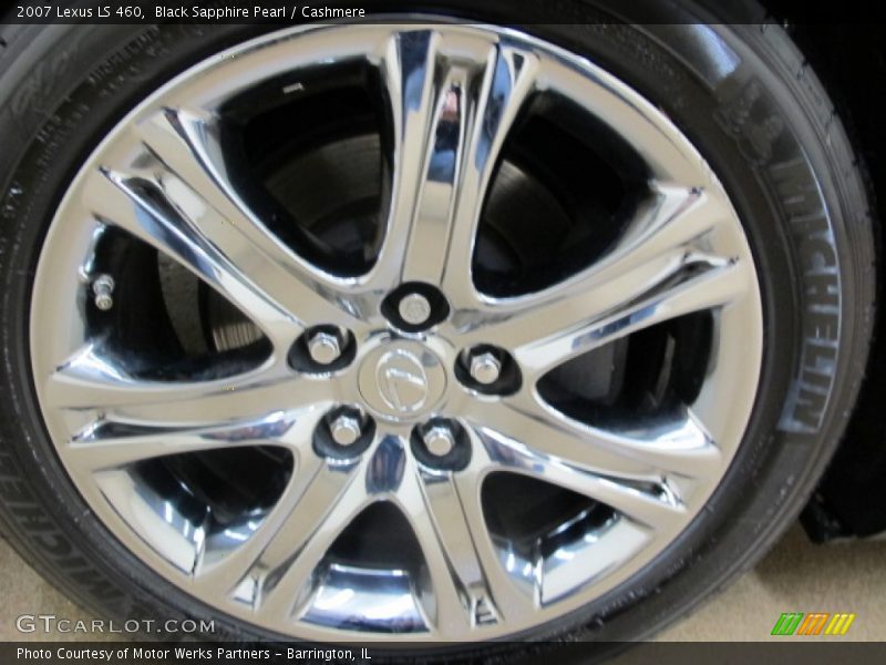 Black Sapphire Pearl / Cashmere 2007 Lexus LS 460