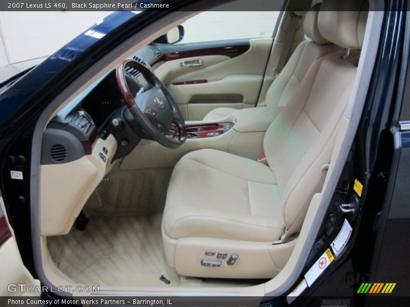 Black Sapphire Pearl / Cashmere 2007 Lexus LS 460