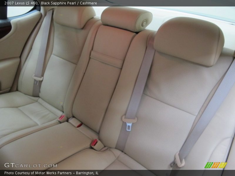 Black Sapphire Pearl / Cashmere 2007 Lexus LS 460