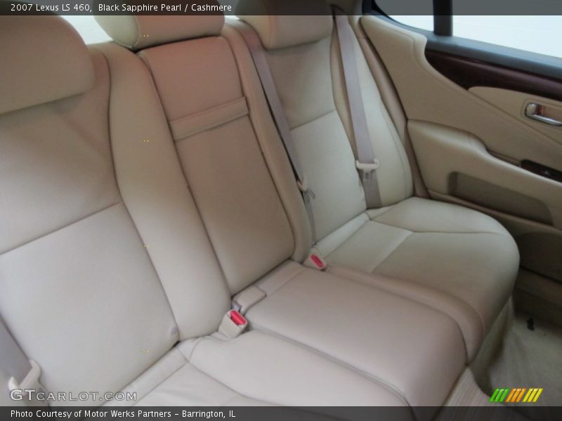 Black Sapphire Pearl / Cashmere 2007 Lexus LS 460