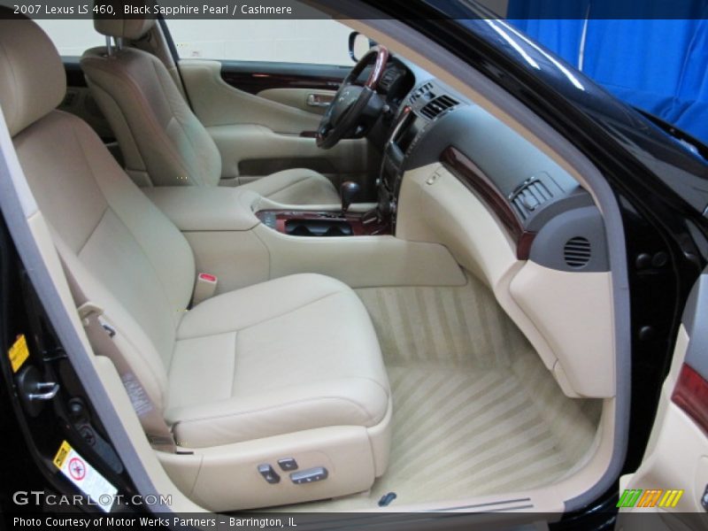 Black Sapphire Pearl / Cashmere 2007 Lexus LS 460