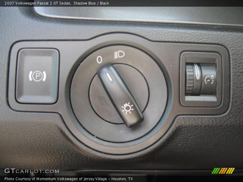 Shadow Blue / Black 2007 Volkswagen Passat 2.0T Sedan