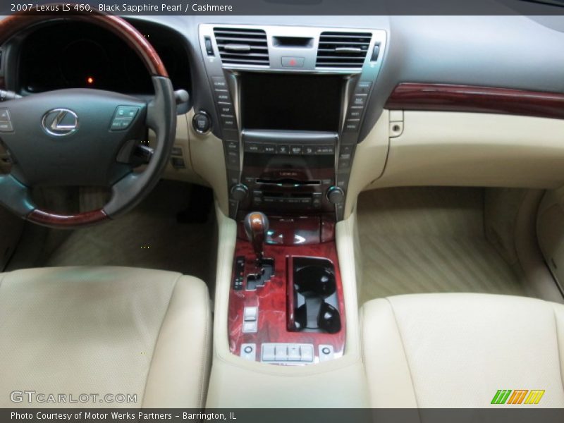 Black Sapphire Pearl / Cashmere 2007 Lexus LS 460