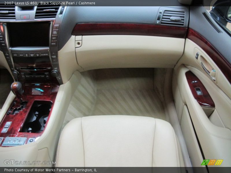 Black Sapphire Pearl / Cashmere 2007 Lexus LS 460