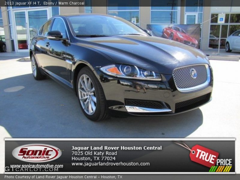 Ebony / Warm Charcoal 2013 Jaguar XF I4 T