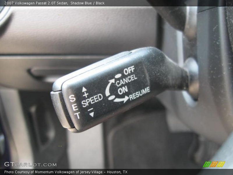 Shadow Blue / Black 2007 Volkswagen Passat 2.0T Sedan