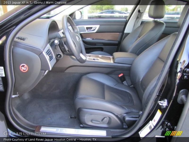 Front Seat of 2013 XF I4 T