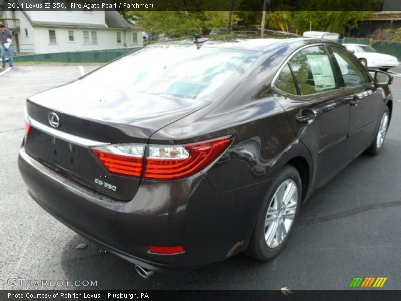 Fire Agate Pearl / Parchment 2014 Lexus ES 350