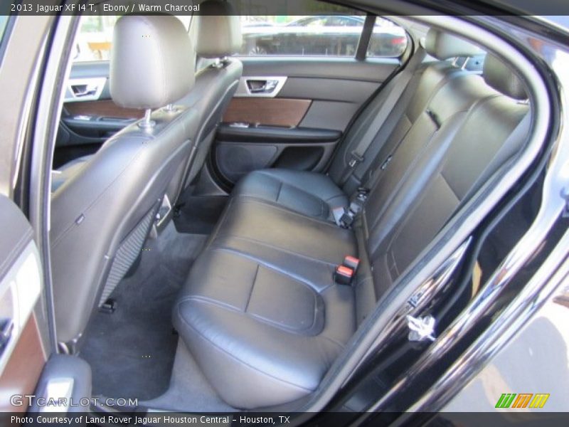 Rear Seat of 2013 XF I4 T
