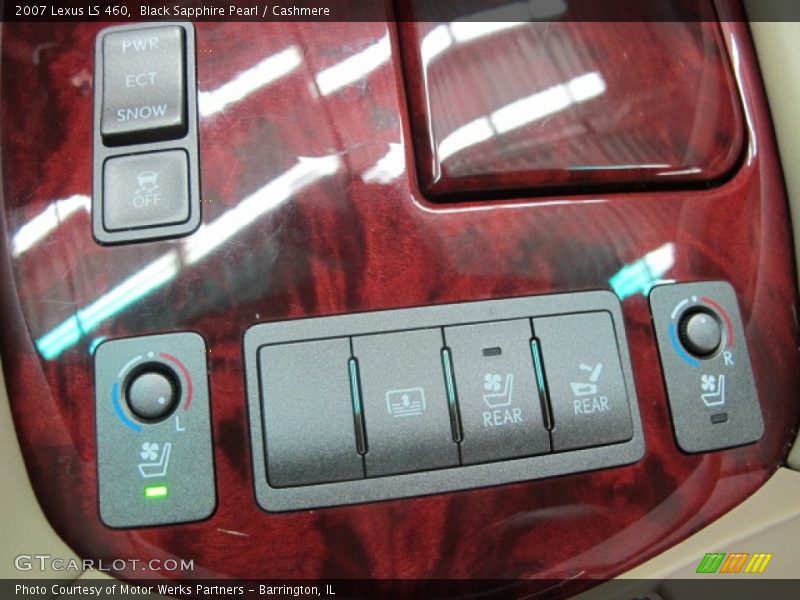 Black Sapphire Pearl / Cashmere 2007 Lexus LS 460