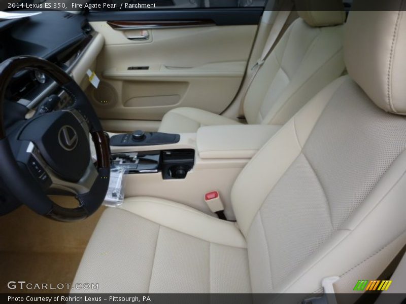 Front Seat of 2014 ES 350