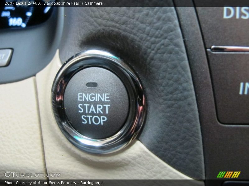 Black Sapphire Pearl / Cashmere 2007 Lexus LS 460