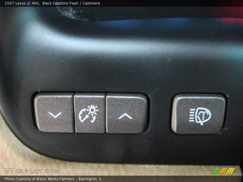 Black Sapphire Pearl / Cashmere 2007 Lexus LS 460