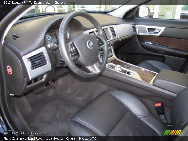 Ebony / Warm Charcoal 2013 Jaguar XF I4 T