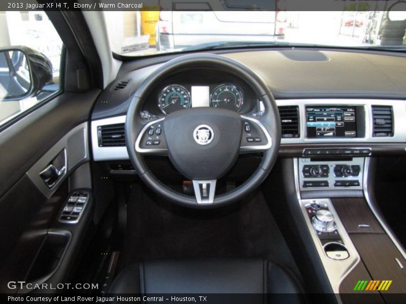 Ebony / Warm Charcoal 2013 Jaguar XF I4 T