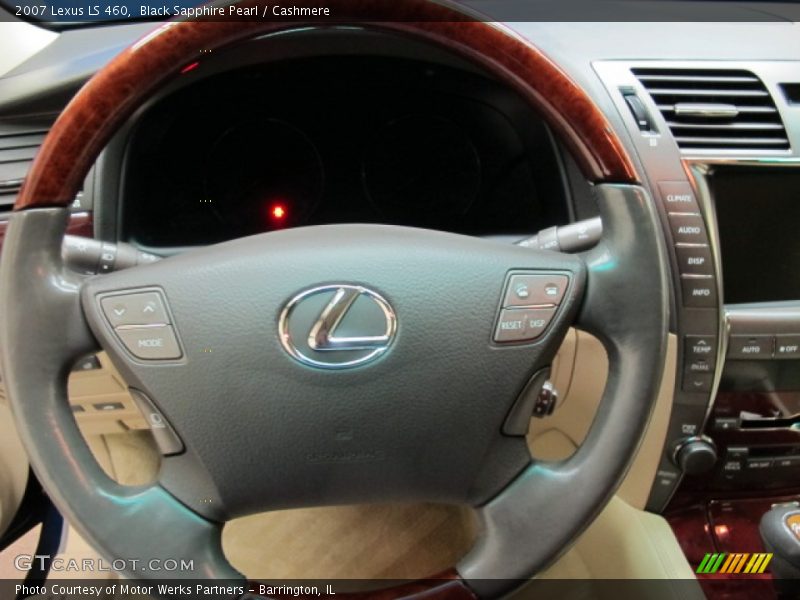 Black Sapphire Pearl / Cashmere 2007 Lexus LS 460
