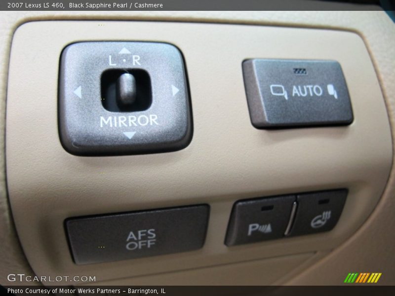 Black Sapphire Pearl / Cashmere 2007 Lexus LS 460