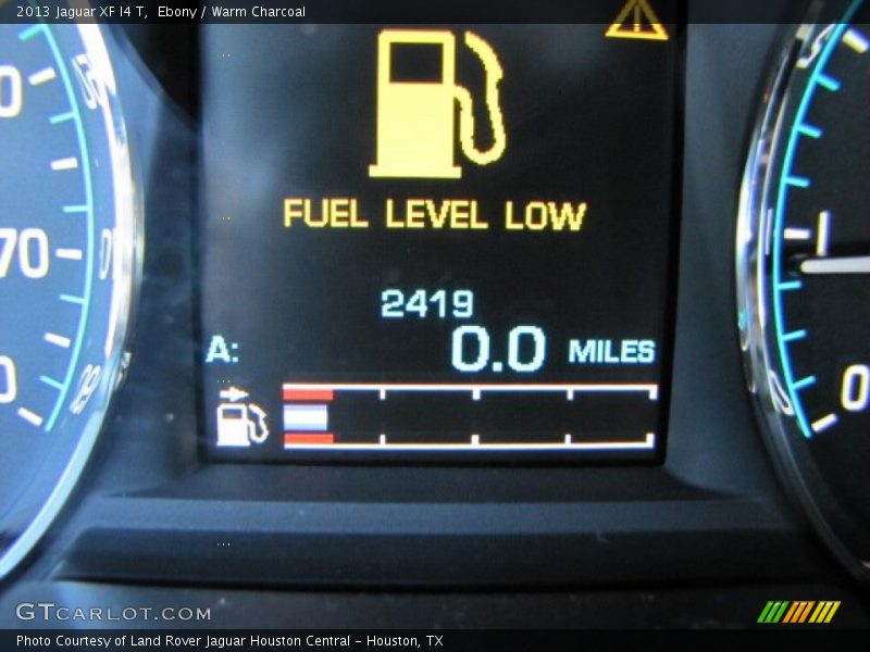 Ebony / Warm Charcoal 2013 Jaguar XF I4 T