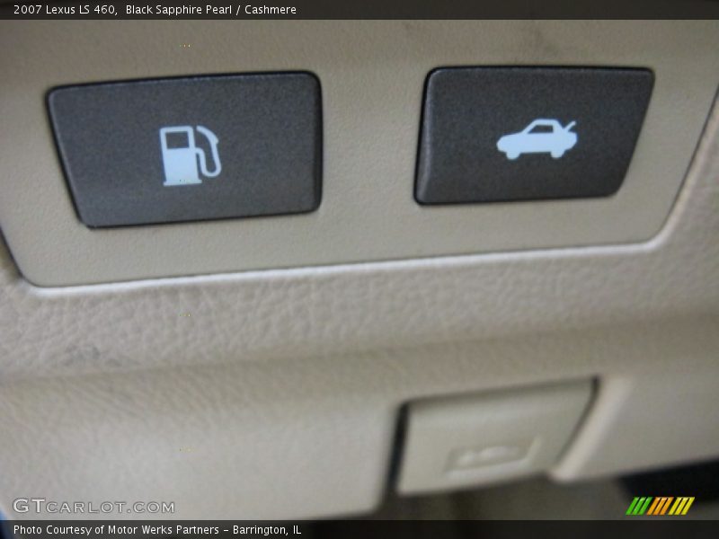 Black Sapphire Pearl / Cashmere 2007 Lexus LS 460