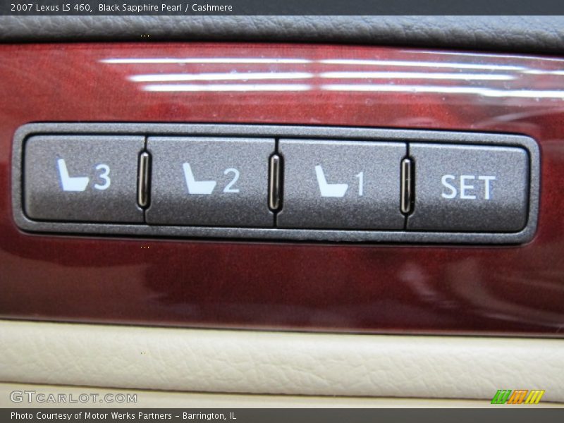 Black Sapphire Pearl / Cashmere 2007 Lexus LS 460