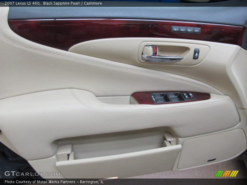 Black Sapphire Pearl / Cashmere 2007 Lexus LS 460
