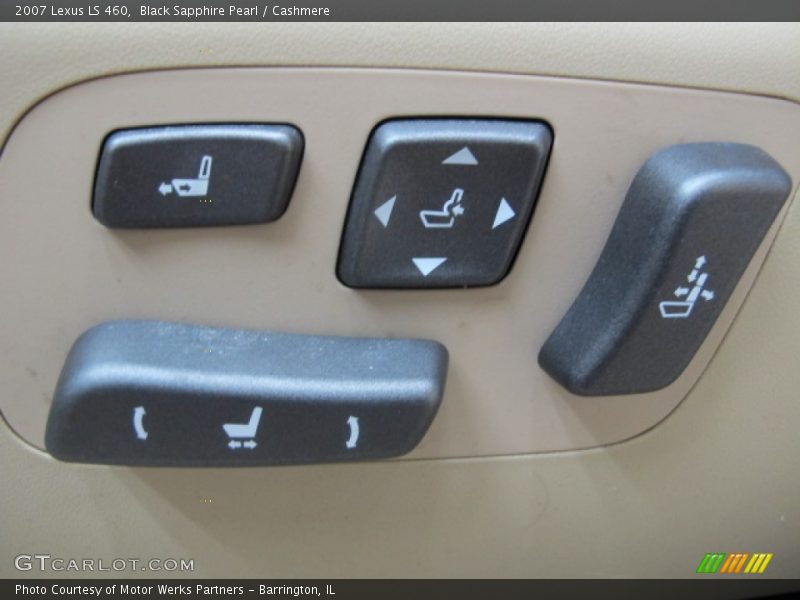 Black Sapphire Pearl / Cashmere 2007 Lexus LS 460