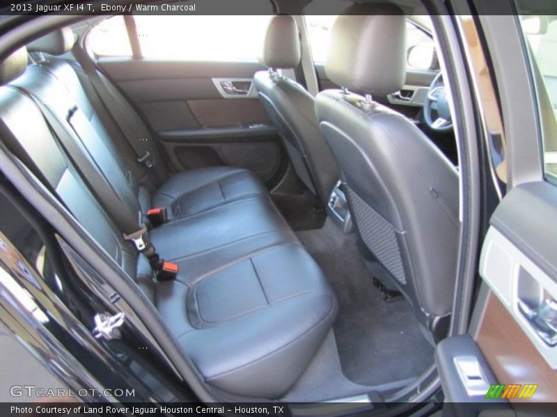 Rear Seat of 2013 XF I4 T