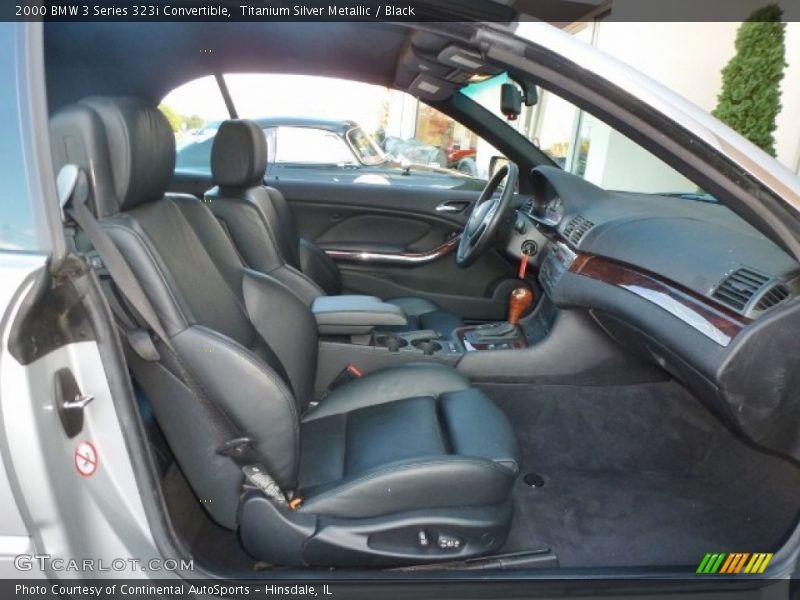 Front Seat of 2000 3 Series 323i Convertible