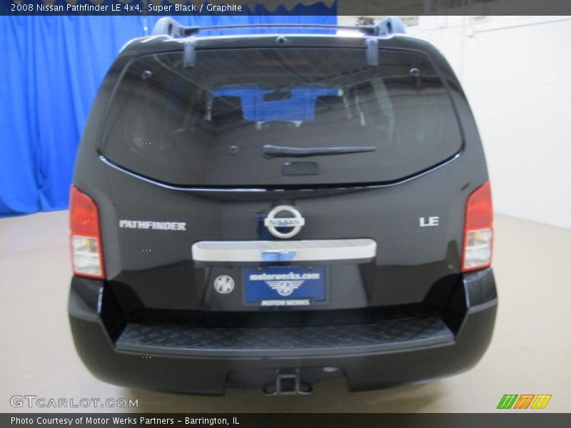 Super Black / Graphite 2008 Nissan Pathfinder LE 4x4