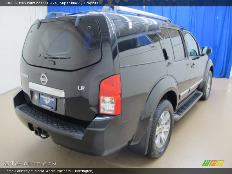 Super Black / Graphite 2008 Nissan Pathfinder LE 4x4